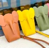 Mini Crossbody Elephant Phone Luxurys Bag Bag anagram 7a محفظة Women's Lostte Handbag Girl Bag حقيبة حقيقية من جلد السفر المظروف