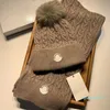 Conjuntos Moda lana tendencia sombrero bufanda conjunto sombreros de lujo hombres y mujeres moda diseñador chal bufandas de cachemira guantes adecuados para bufandas de invierno