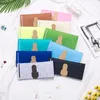 Jewelry Pouches Felt Fold Storage Bag Portable Necklace Bracelet Ring Book Holder For Women Travel Earring Organizer