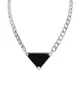 Designer Jewelry Pendant Necklaces Charm Stainless Steel Inverted triangular clavicular chain men women fashion personality hip ho8669947