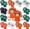 Camisetas universitarias Miami Hurricanes 26 Sean 3 Frank Gore 3 Gilbert Frierson 4 Devin Hester Fútbol personalizado cosido6243223