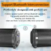20W Soundbar Bluetooth Hoparlör Masaüstü Ev TV Açık Süper Güç Ses TV Projektör Subwoofer Taşınabilir Ses Bar 240102