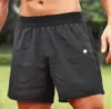 LL Herren-Shorts, Yoga-Outfit, kurze Hosen, Laufen, Sport, Basketball, atmungsaktive Trainerhose, Sportbekleidung für Erwachsene, Fitnessstudio, Übung, Fitness, schnell trocknend, elastisch, 6665