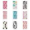 False Nails Girls geschenken cartoon stijl gel kort vierkant druk op vingerdecor nagels tips kunst nep