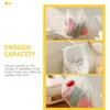 Storage Bags 2Pcs Hanging Grocery Mesh Bag Kitchen Net Pouch Vegetable For Sundries