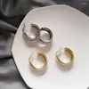 Ohrstecker Trend Übertrieben Große Wassertropfen Metall Für Frauen Retro Gold Farbe Glatte Klobige Party Schmuck Geschenke