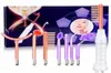 7 In 1 High Frequency Electrode Glass Tube Violet Purple Light Wand Skin Care Spot Remover Spa Beauty Machine 2202094049416