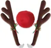 Tillbehör Bilren och näsbil Juldekorationsfönster Tak och galler Rudolph Reindeer Kit Car Holiday Accessories Decoratio