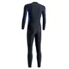 Costumi da bagno da donna Costume intero da uomo Girocollo Muta da sub Elastico Nuoto Surf Snorkeling Kayak Abbigliamento sportivo 3mm Estate