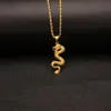 18K Vergulde Gouden Draak Hanger Ketting Heren Charme met 24 inch Cubaanse Link Chain Hip Hop Jewelry225h