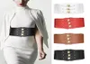 Ceintures Mode Femmes Large Ceinture Boucle En Métal Ceinture Élastique En Cuir Rivet Ultra Pour Woman9427287