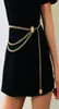 Retro Gold Belts for Women Fashion Waistbands Allmatch Multilayer Long Tassel Party Jewelry Dress Waist Chain Coin Pendant Belt1784605