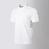 Polos pour hommes Polo d'été de luxe hommes femmes col rabattu coton T-shirt décontracté rayé design formel chemisier d'affaires coréen mâle haut