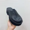 G Family Baotou Hole Shoes Thick Bottom Woman's Slippers Wear 2022 Summer Beach Shoes Women's Muffin Bottom Shoes Trawl Red Nrgpl