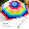 Parapluies 10 pcs parapluie pliant gouttes de pluie remplacement os couvre accessoires pour pièces de réparation