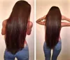 PASSION Hair Products Brazilian Straight Virgin Hair Weave Bundles 2 Dark Brown Colord Remy Human Hair Extensions 3 PieceLot9522187