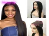 Brazilian Human Hair 55 Lace Front Wig Straight Body Wave 5X5 Lace Wigs 2032inch Body Wave Virgin Hair Products Whole6133888