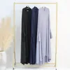 Vêtements ethniques Ramadan One Piece Abaya Femmes musulmanes Prière Vêtement Hijab Robe Robe arabe Overhead Kaftan Khimar Eid Islamique