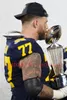 Will Johnson Mike Sainristil Michigan Wolverines Jersey 2024 Rosw Bowl Blake Corum J. J. McCarthy Colston Loveland Ernest Hausmann Semaj Morgan Alex