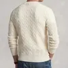 Erkek kazaklar erkek varış maskulina küçük at pamuk örgü kazak moda düz renk rahat çekme homme sweater