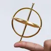 Mini Metal Gyro Puzzle Toy Selfbalancing Finger GyroScope Colorful Anti Angst Vuxna barn Stress Relief Spinning Top Toys 240102