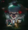 New IT Movie Pennywise Stephen King Horror Art Canvas Poster Modern HD Print Oil Painting Wall Art Painting Picture Poster For Roo8860371