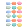 Sieradenzakjes M2EA Set van 18 kleurrijke Macaron-dozen Veelzijdige opslagcontainers Mini Perfect voor make-up en meer