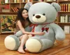 60100 cm stor nallebjörn plysch leksak härlig jättebjörn enorm fylld mjuk djurdockor barn födelsedagspresent till flickvän lover9525742