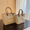 LOE The Canvas Tote Small Design Luxury Bagトップハンドルショルダーバッグショッパーバッグハンドバッグビーチバッグクラシックヴィンテージロイウェストート