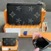 qualité miroir Zippy Zip Coin Purse portefeuille en cuir véritable fleur noire femme homme concepteur clé pochette porte-carte portefeuilles de luxe en relief