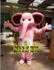 Trajes de alta qualidade Imagens Reais Deluxe Pink Elephantl Mascot Costume Anime Costumes Publicidade Mascote Tamanho Adulto Direto da Fábrica Livre