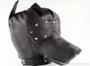 Ultimate Leather Dog Hood Leather Head Harness Master Slave Role Play Muzzles Bondage SM Set6149930