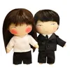 かわいい高品質の韓国ドラマテレビThe Office Blind Date Couple Plush Toy Business Prosposal Doll Girl Love Wedding Gift 231229