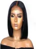 Bythair Human Human Bob Hair Lace Beruvian Human Hair Lace Baby Hairs Precked Hairline Lace Lace Bleac7600081