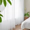 Rideau Innermor blanc dentelle Double couche rideaux pour salon décor à la maison occultant femmes chambre fenêtre personnalisé