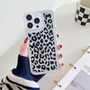 Fashion Leopard Soft TPU Frackproof Cases for iPhone 15 Plus 14 Pro Max 13 12 11 iPhone15 Clear Silicone Music Forfer