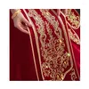エスニック服ラグジュアリーヴィンテージチョンサムモダン中国の伝統的なウェディングドレス女性ベスティドエレガントロングフェニックス刺繍QIPAOサイズ