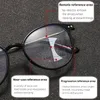 Sunglasses Smart Pochromic Reading Glasses Unisex Round Progressive Multifocal Presbyopia Eyeglasses Finished Near Far Bifocal Eyewear