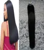 Micro hair extensions 100G Remy Braziliaanse Straight Tip Haarlus Micro Ring Human Hair Extensions9367271