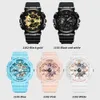 Часы качества ААА, дизайнерские часы, роскошные часы, лучшие роскошные оригинальные спортивные наручные часы для мужчин, стальные водонепроницаемые военные часы с двойным дисплеем и коробкой 1102
