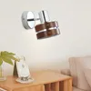 Wandlamp Franse retro gegalvaniseerde hardware massief hout slaapkamer woonkamer lampen gang balkon tv verlichtingsarmaturen