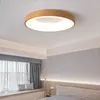 天井照明北部の家の装飾調整可能な照明キッチンベッドウルトラ型の丸い穀物穀物LEDリモートコントロールランプ