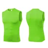 Débardeurs pour hommes Hommes Fitness Bodybuilding Top Sans Manches Gym Chemise Compression Courir À Séchage Rapide Gilet De Basket-Ball Singlets Sportswear