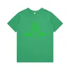 Women's Blouses St. Patrick's Day Plus Size Women Tshirt Short Sleeve Shirts Casual Female High Street Crop Tops Top Mujer