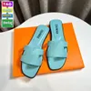 Luxury Designer sandals Slippers with box flat Slides women shoes Genuine Leather Sandal Summer Flip Flops sandal Sneaker Beach Slide Party slipper