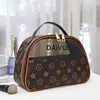 2023 neue High Beauty Make-Up Tasche Damen Schachbrett Große Kapazität Hautpflege Produkt Lagerung Tasche Tragbare Ausgehende Waschen Tasche 240102