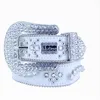 Hommes femmes BB Simon Belt Designer Luxury Retro Needle Buckle Bouilles 20 Color Crystal Diamond B I 7CHH