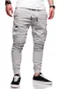 Męskie streetwear joggers Męskie spodnie Strażne treningi sznurka Siłowni Poletnie fitness Spodnie Elastyczne oddychające spodnie dresowe sporne sporty sporne spodnie m-3xl