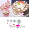 Baking Moulds 4 Pcs/set Plastic Plunger Mould Tips Confectionery Tool Cookie Cutter Mold Pastry Tools For Cake Fondant