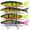 Fishing Lure Swimming Bait Jointed Floating sinking 245mm 19Color Giant Hard Bait Section Lure For Big Bait Bass Pike Lure 240102